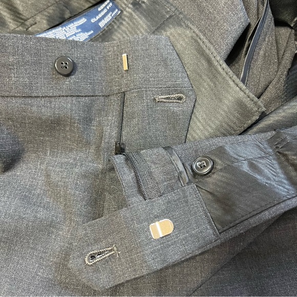 Stafford Performance Washable Wool Blend Pants - Picture 6 of 10